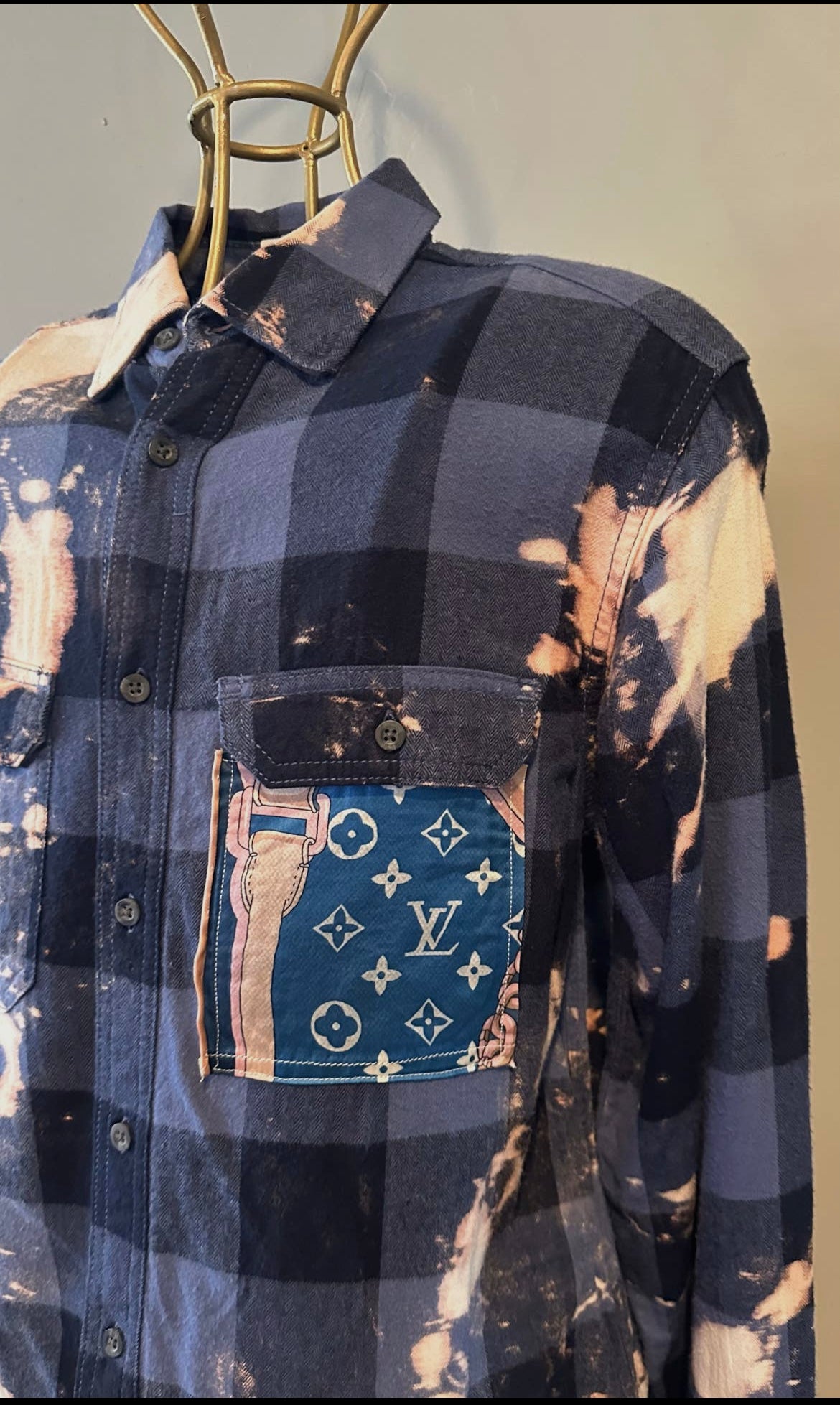 LV Pastel Bleached Flannel